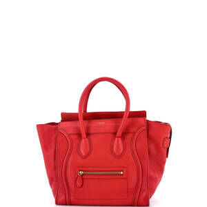 Celine Luggage Bag Grainy Leather Mini #199862C91B